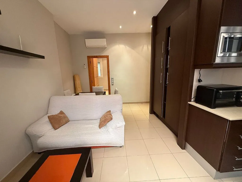 Köök - Furnished Flat with Balcony in Sant Pere