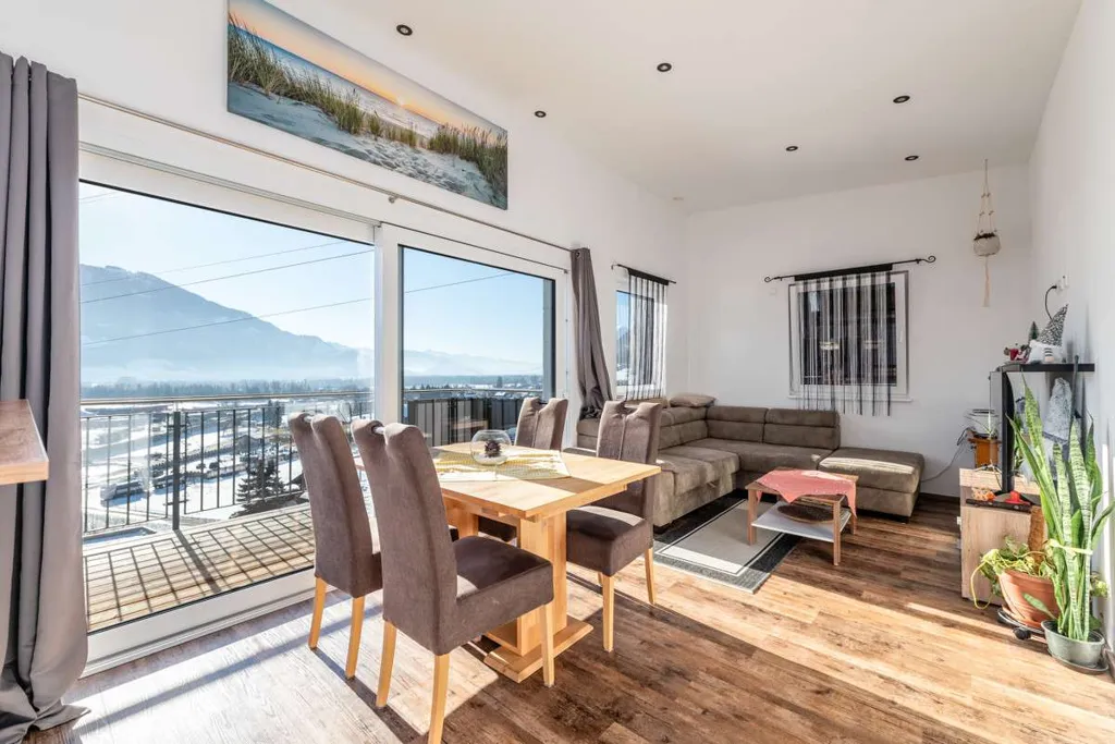 Séjour - Modern Apartment with Panoramic View in Weißenbach
