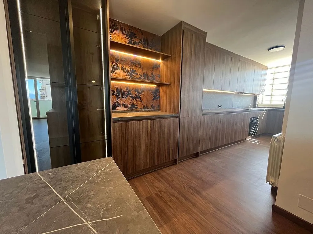Kitchen - Apartment with Terrace in Canillas, Madrid