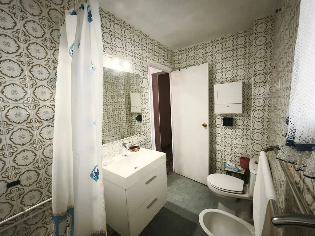 Salles de bain - Apartment with Terrace in Campello Beach