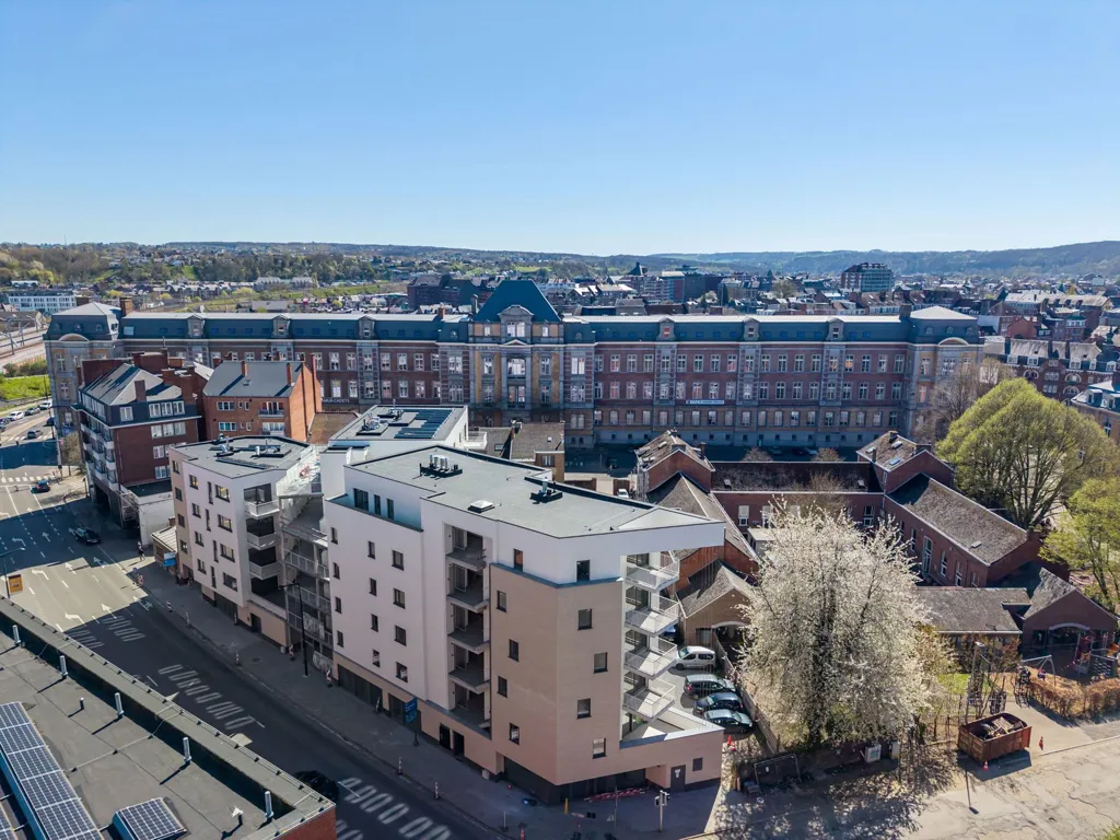 Vista aérea - Apartment with Terrace in Namur City Centre