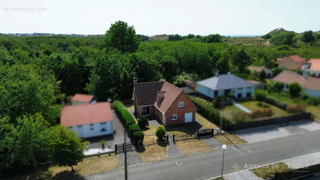 Vista aerea - Luxury Villa with Garden in Cucq