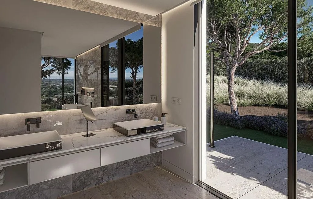 Salles de bain - Chalet with Pool and Terrace in Sotogrande