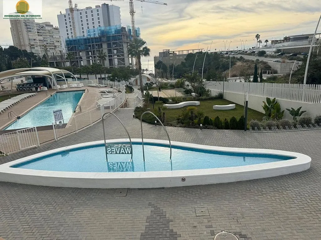 Bassein - Modern Apartment with Pool in Poniente Beach