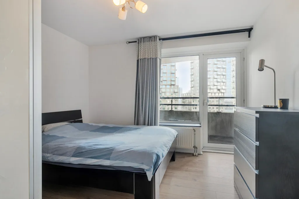 Chambres - 2-Bedroom Apartment with Balcony in Rotterdam