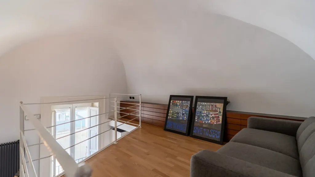 Soggiorno - Rustic Apartment with Solarium in Lecce