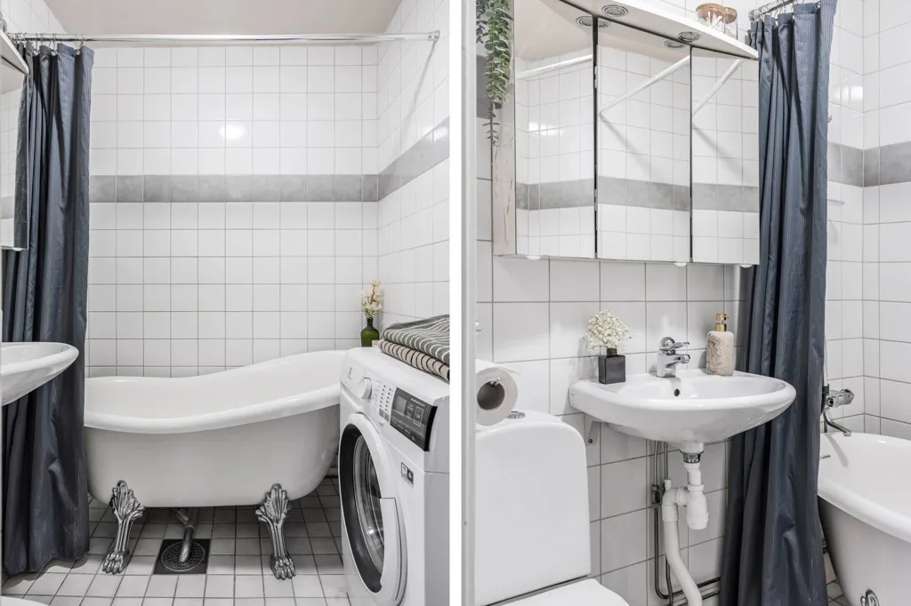 Bagni - Apartment with Glass Balcony in Huvudsta