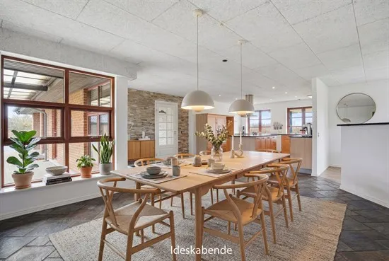 Dining Room - Detached Villa with Garden in Bramming