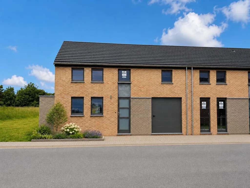 New House with Solar Panels in Chimay