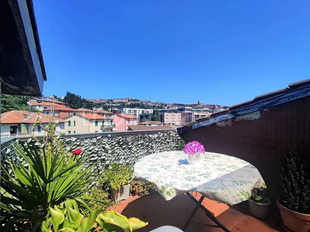 Terrace - Panoramic Mansard Apartment in Perugia