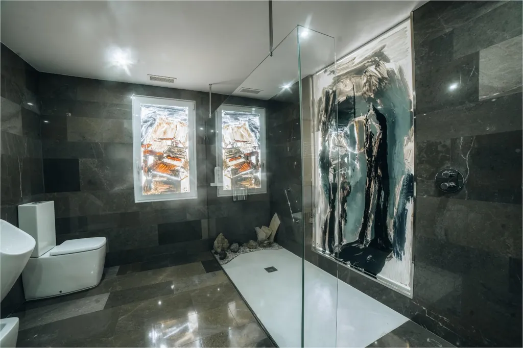 Salles de bain - Penthouse Duplex with Beach Views in Alicante