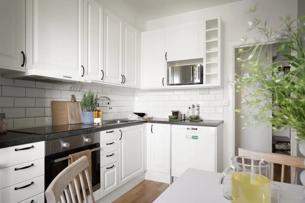 Cucina - Two-Bedroom Apartment with Garden in Härlanda