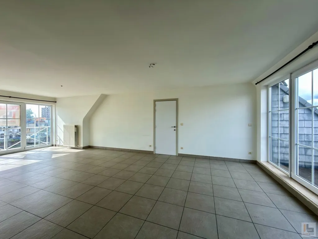 Séjour - Dakappartement avec Terrasse et Garagebox à Wondelgem