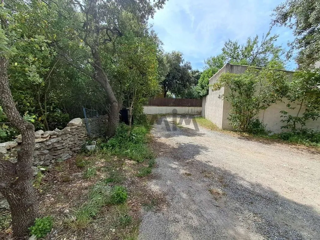 Extérieur - Terrain Constructible avec Vue Sud-Ouest à Junas