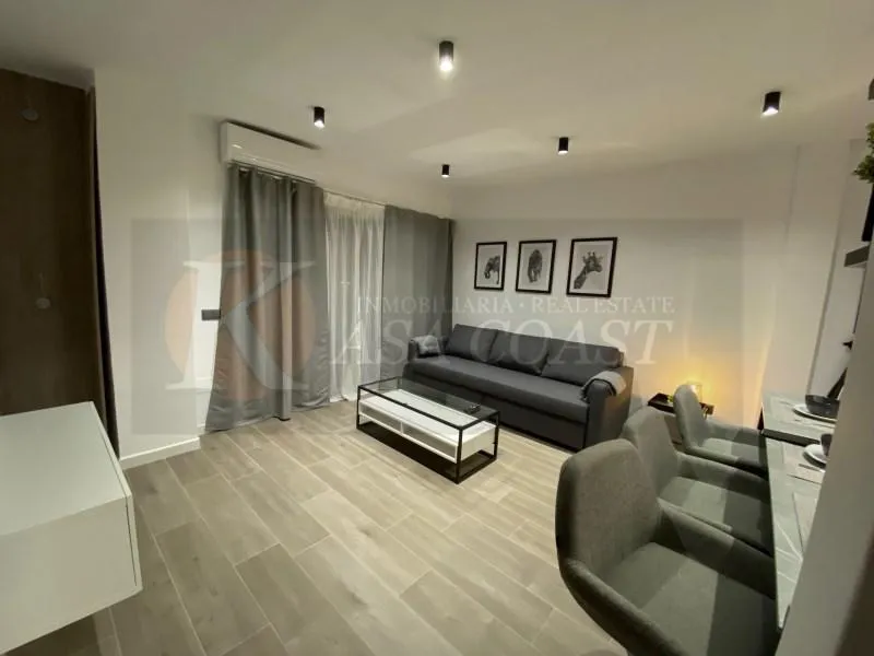 Living Room - Designer Flat with Sea View in Fuengirola