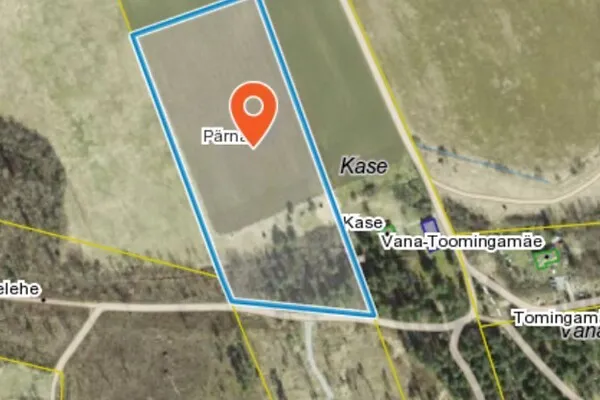 Plan - Terrain à Lääne-Harju vald