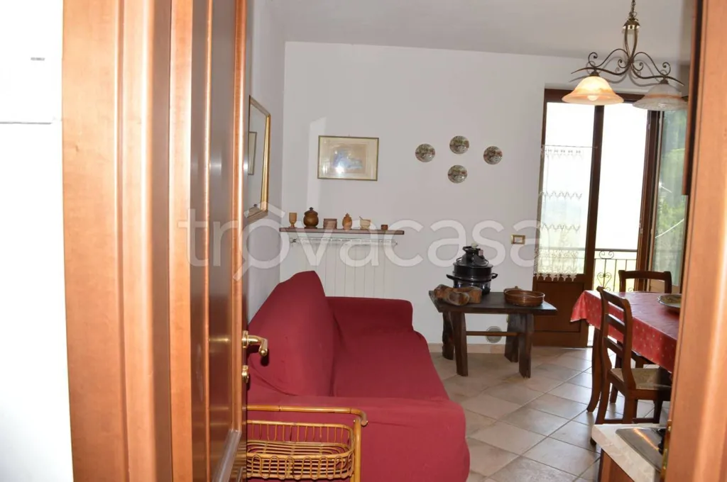 Söögituba - Rustic Apartment with Balcony in Roburent