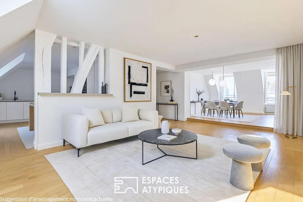 Elutuba - Duplex with Panoramic View on Picasso Museum, Paris