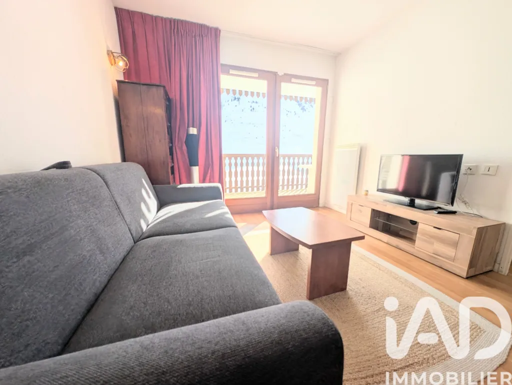 Séjour - Penthouse avec piscine intérieure à La Mongie