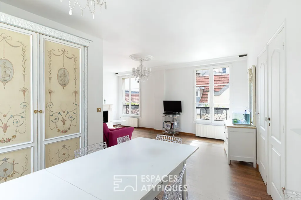 Sala da pranzo - Apartment with Church View in Saint-Germain-des-Prés