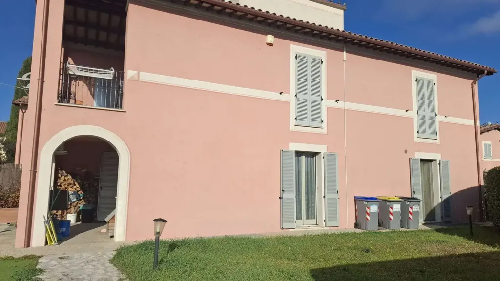 Exterior - Villa Portion with Pool in Spoleto
