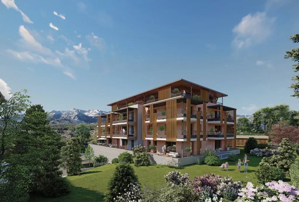 Extérieur - Appartement 2 Pièces avec Balcon à Gap