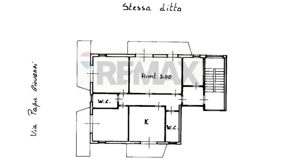 Planimetria - Spacious Apartment with Terrace in Mascalucia