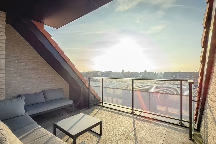 Terrass - New Build Apartment Near Duinenwater