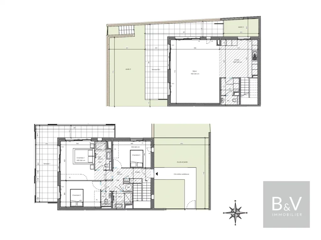 Villa Contemporaine avec Jardins et Terrasses à Saint-Laurent-du-Var