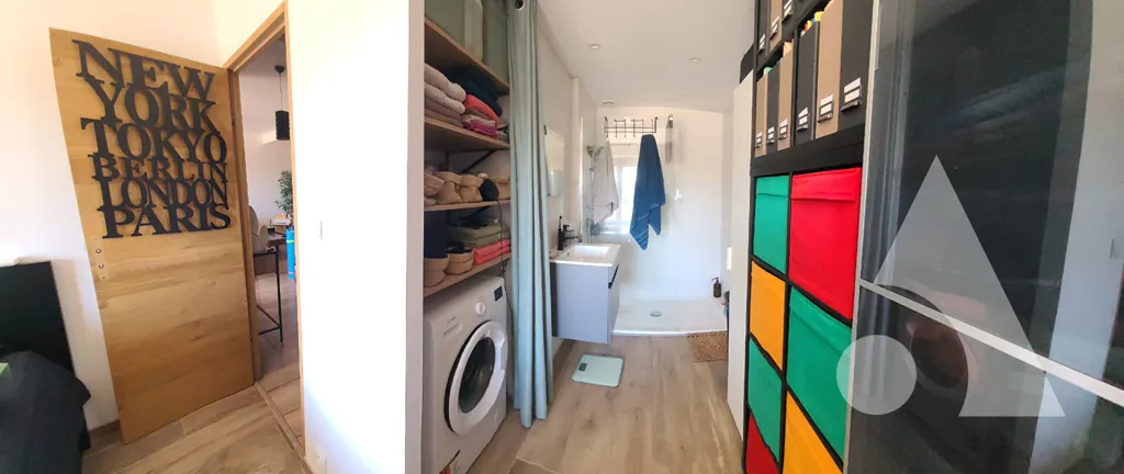 Pesuköök - Modernised Flat with Balcony in Draguignan