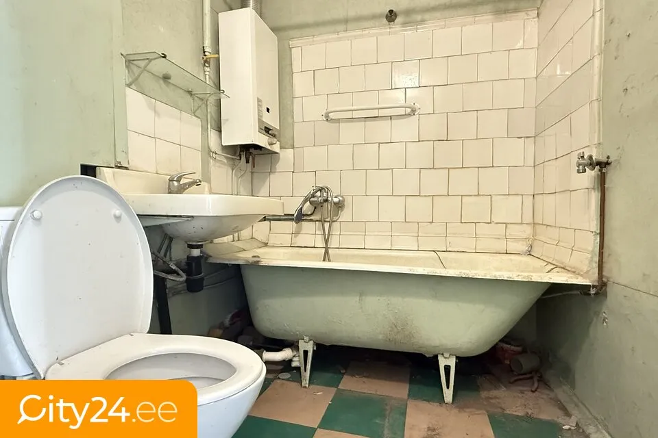 Salles de bain - Spacious 2-Bedroom Flat with View in Tallinn