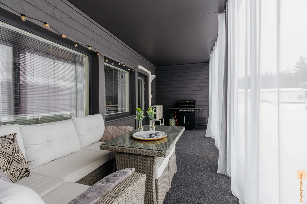Terrass - Modern 1st Floor Apartment with Sauna in Kärki