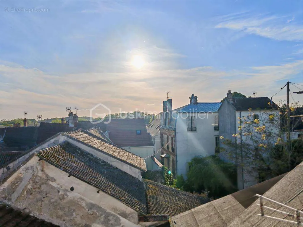 Terrasse - Duplex de Charme en Hypercentre avec Vue Toits à Rebais