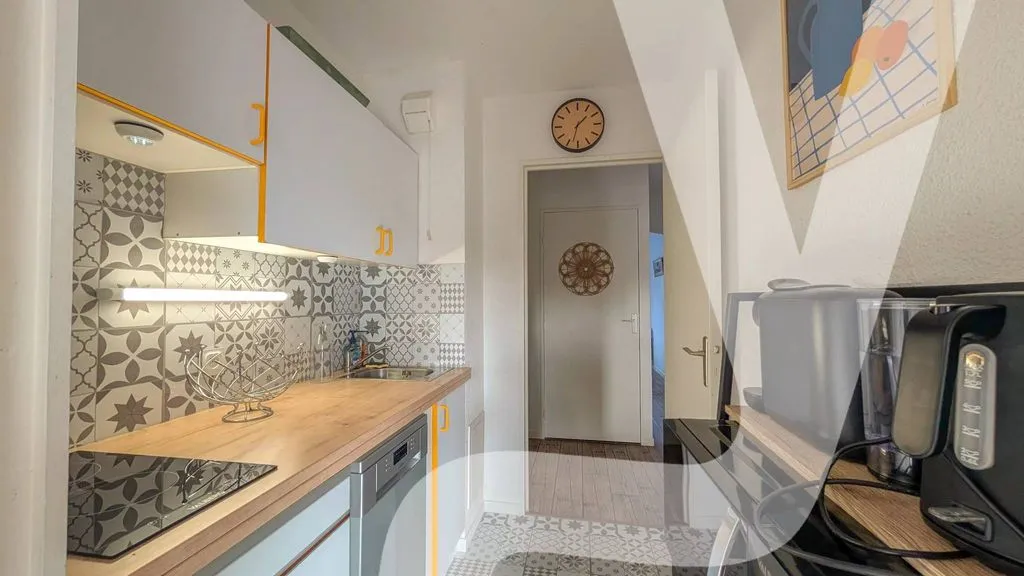 Cuisine - Appartement T3 avec balcon en centre-ville d'Arcachon