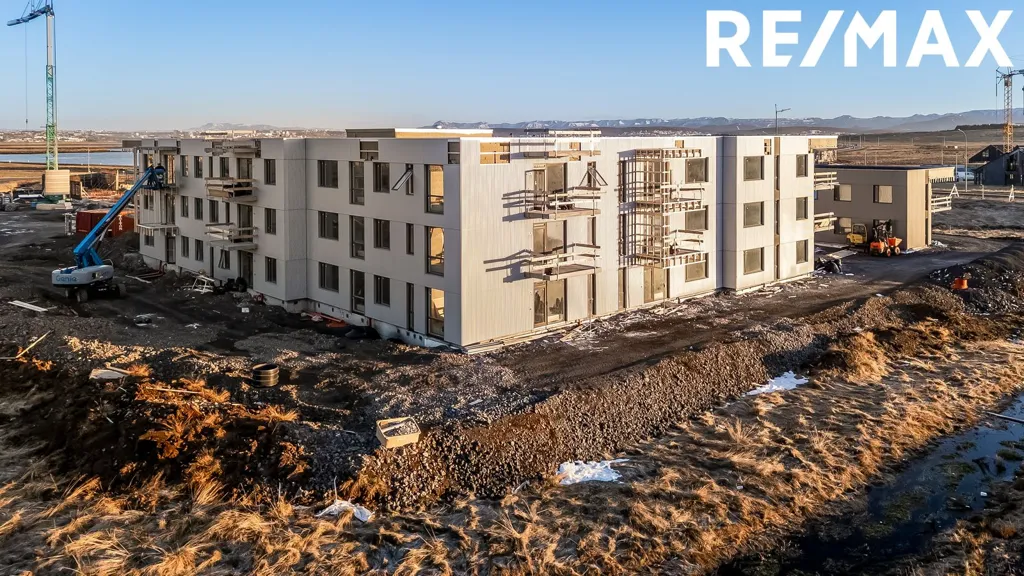 Vue aérienne - 5-Bed Apartment with Balcony in Álftanes