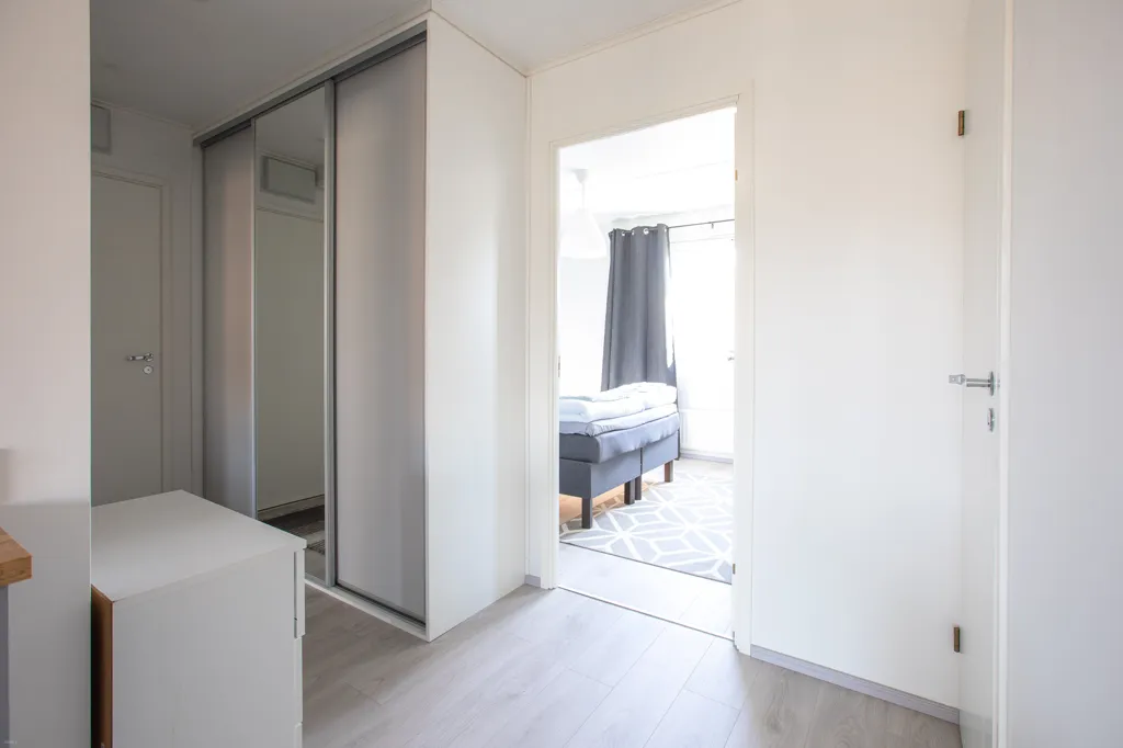 Bedrooms - Modernised Apartment with Terrace in Lappeenranta