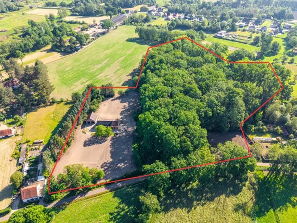 Vue aérienne - Maison avec Espace Naturel à Herselt
