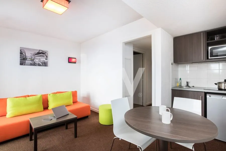 Séjour - Appartement avec Ascenseur à Strasbourg, La Petite France