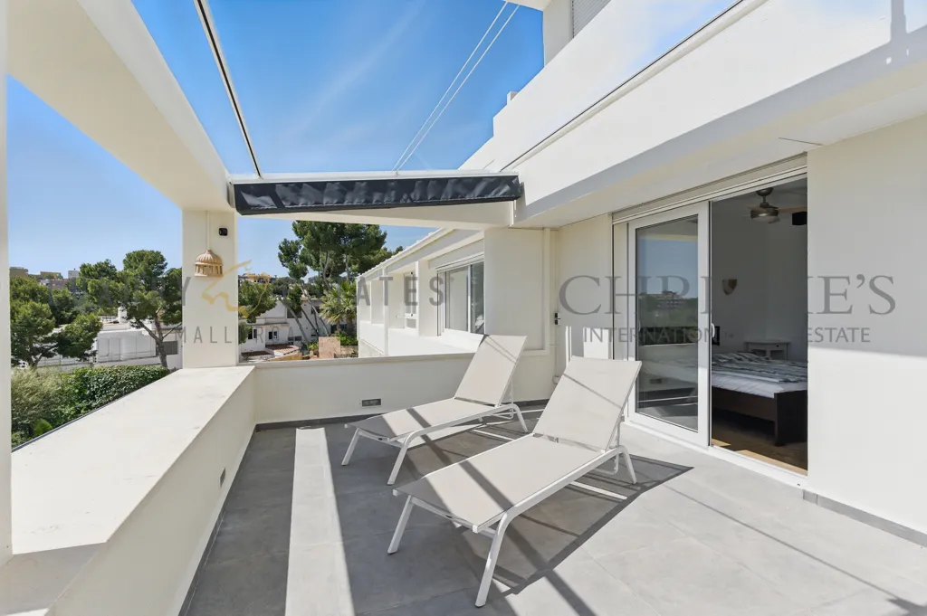 Balcon - Apartment with Sea View in Cas Català