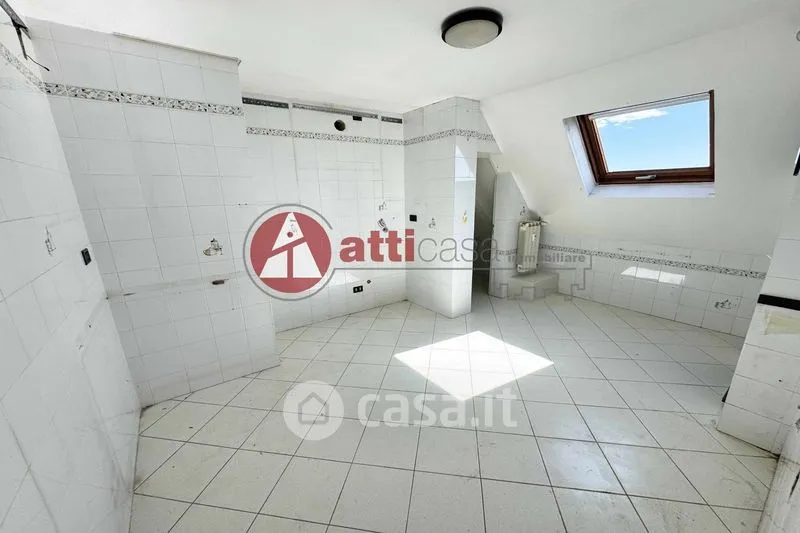 Bathrooms - Bi-Level Attic Apartment with Sea View in Trieste