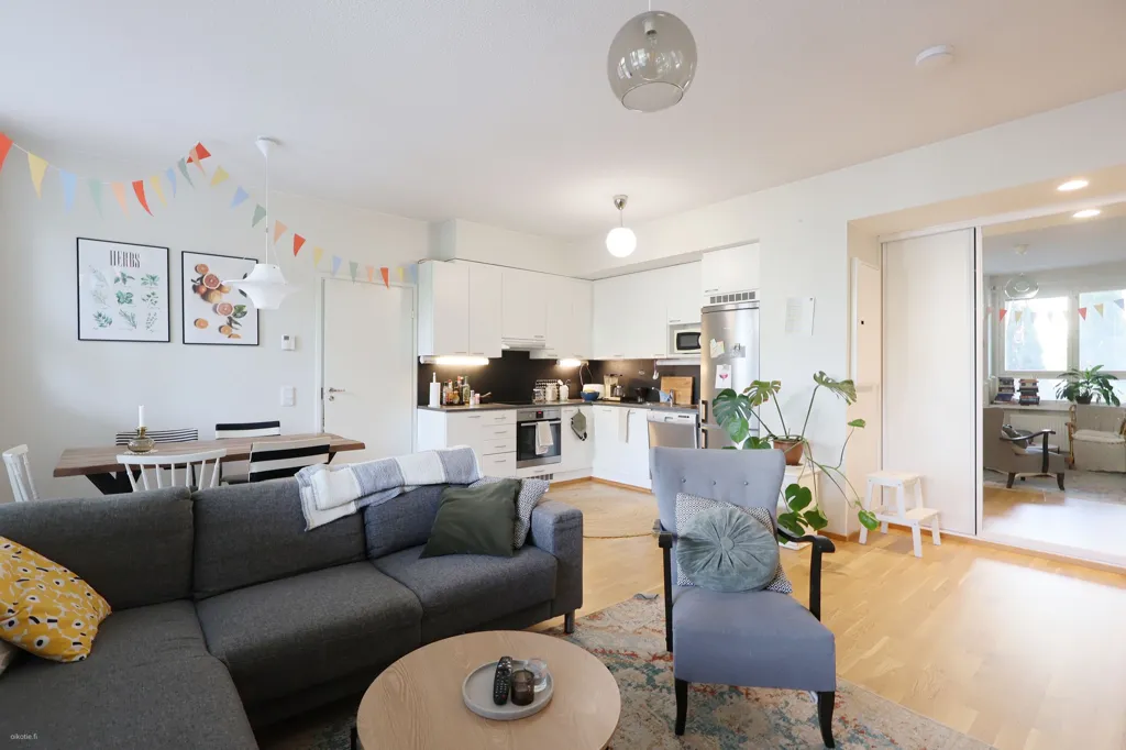 Séjour - Modernised Apartment with River View in Turku