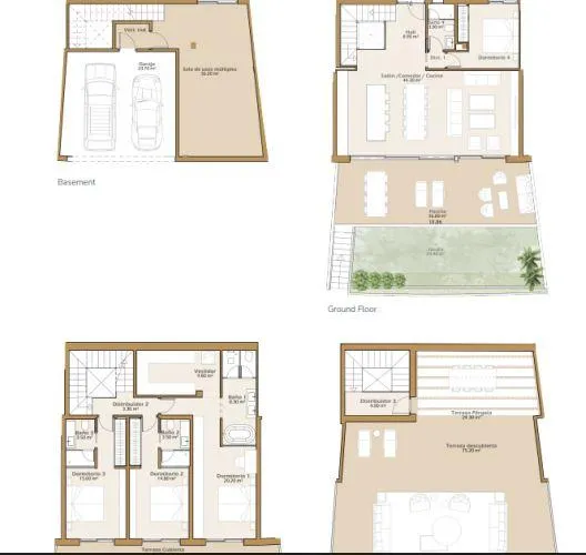 Detached Villa with Golf Course View in Estepona