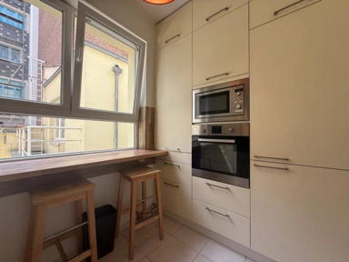 Cuisine - Appartement avec Terrasse sur Avenue Louise, Ixelles