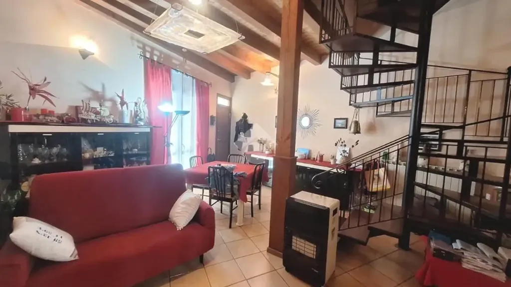 Séjour - Rustic Trilocale with Terrace in Palermo