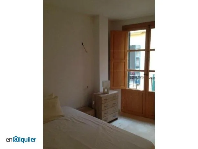 Bedrooms - Furnished Flat with Balcón in Palma Centre