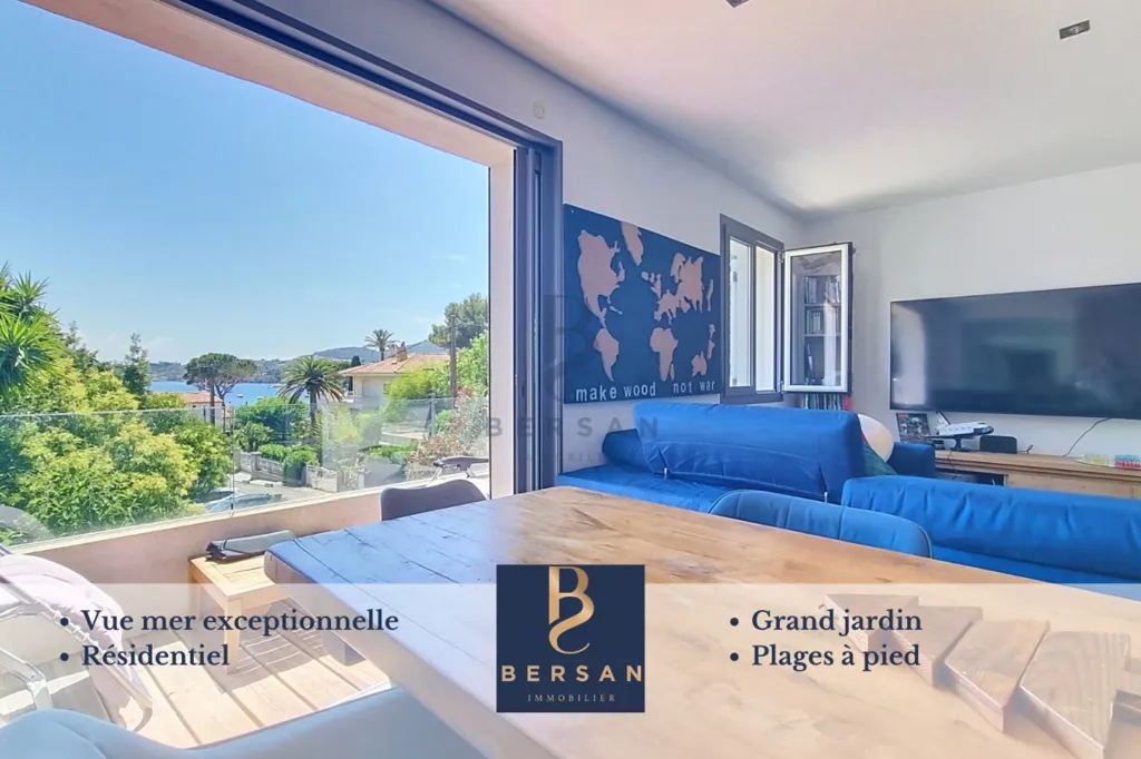 Soggiorno - Apartment with Sea View near Agay