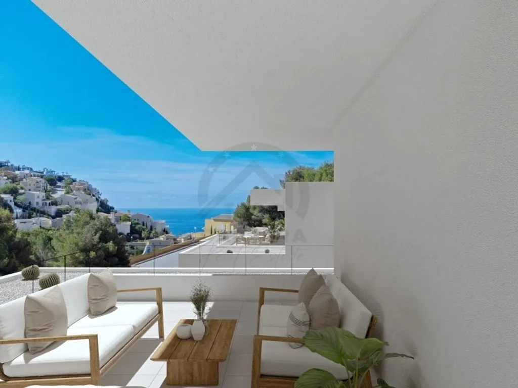 Terrass - Contemporary Apartment with Private Garden in Benitachell