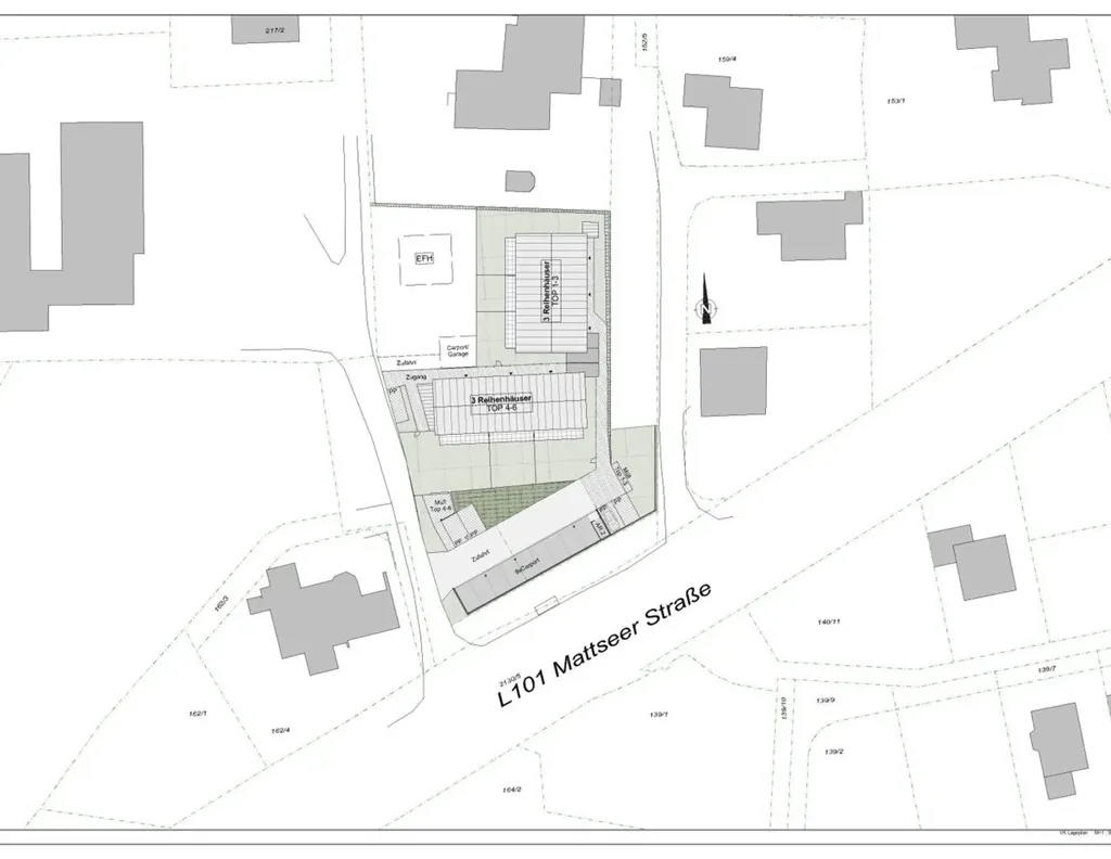 Plan - Modern Row House with Terrace in Mattsee