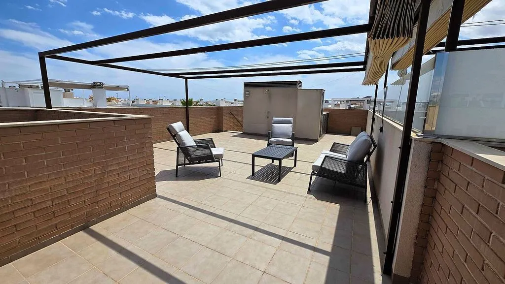 Terrasse - Penthouse with Pool in Torre de la Horadada