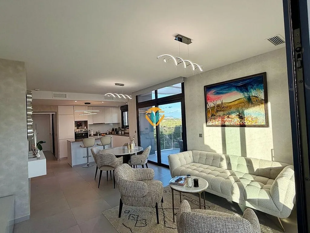 Living Room - Apartment with Pool and Terrace in Benidorm
